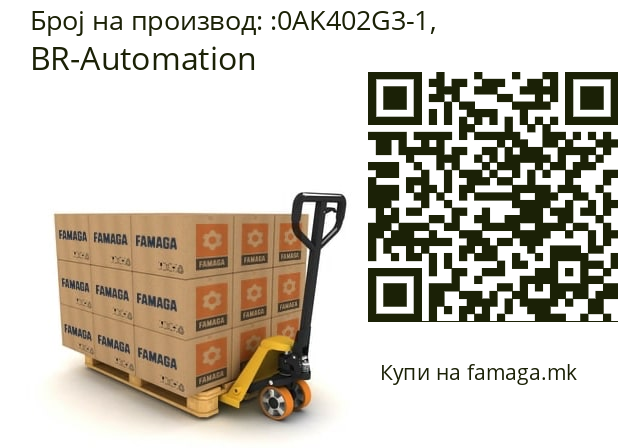   BR-Automation 0AK402G3-1,