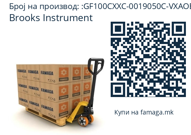   Brooks Instrument GF100CXXC-0019050C-VXAOBX-XXXXAX-000