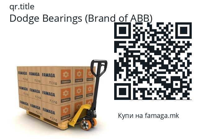   Dodge Bearings (Brand of ABB) SP4B-IP-407RE
