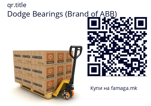   Dodge Bearings (Brand of ABB) 126198
