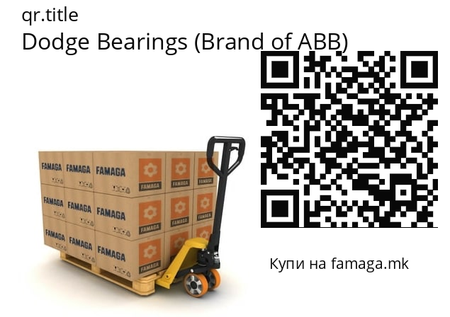   Dodge Bearings (Brand of ABB) 904136
