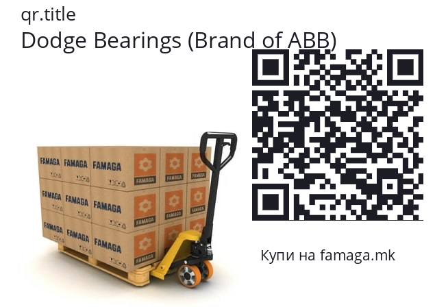   Dodge Bearings (Brand of ABB) P2B-MM10-307