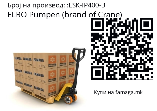   ELRO Pumpen (brand of Crane) ESK-IP400-B