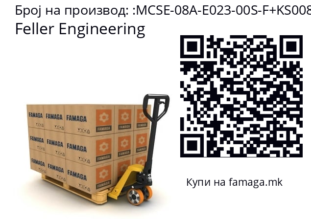  Feller Engineering MCSE-08A-E023-00S-F+KS008