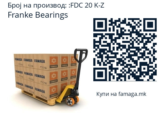   Franke Bearings FDC 20 K-Z