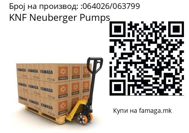   KNF Neuberger Pumps 064026/063799