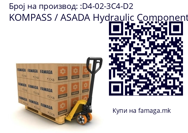   KOMPASS / ASADA Hydraulic Components D4-02-3C4-D2