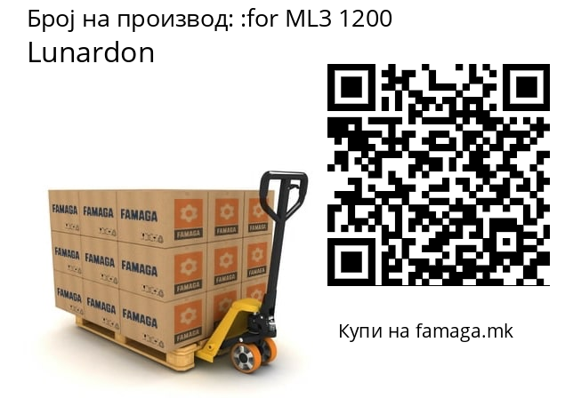   Lunardon for ML3 1200