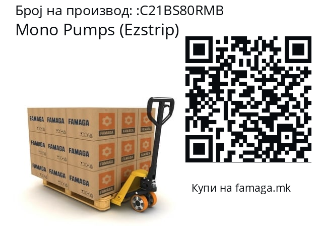   Mono Pumps (Ezstrip) C21BS80RMB
