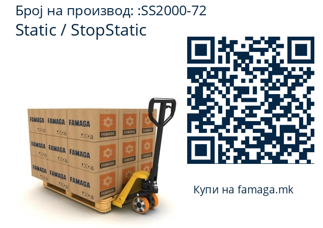   Static / StopStatic SS2000-72