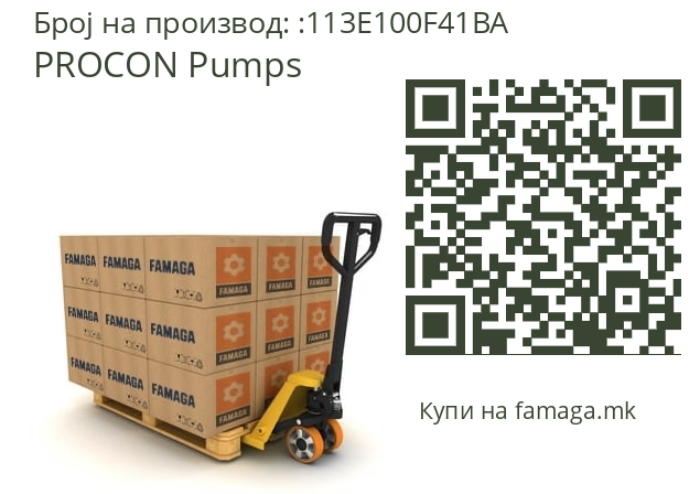   PROCON Pumps 113E100F41BA