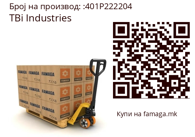   TBi Industries 401P222204
