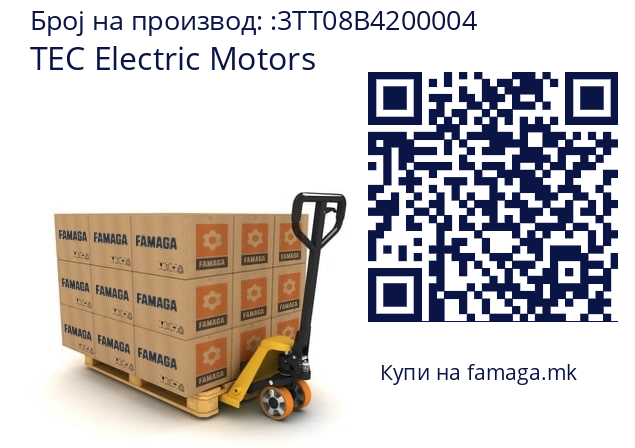   TEC Electric Motors 3TT08B4200004
