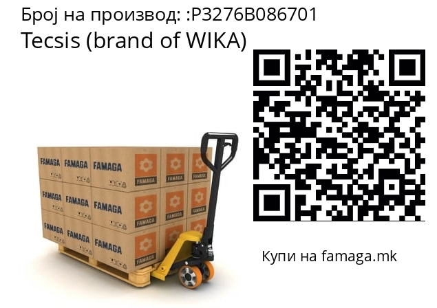   Tecsis (brand of WIKA) P3276B086701